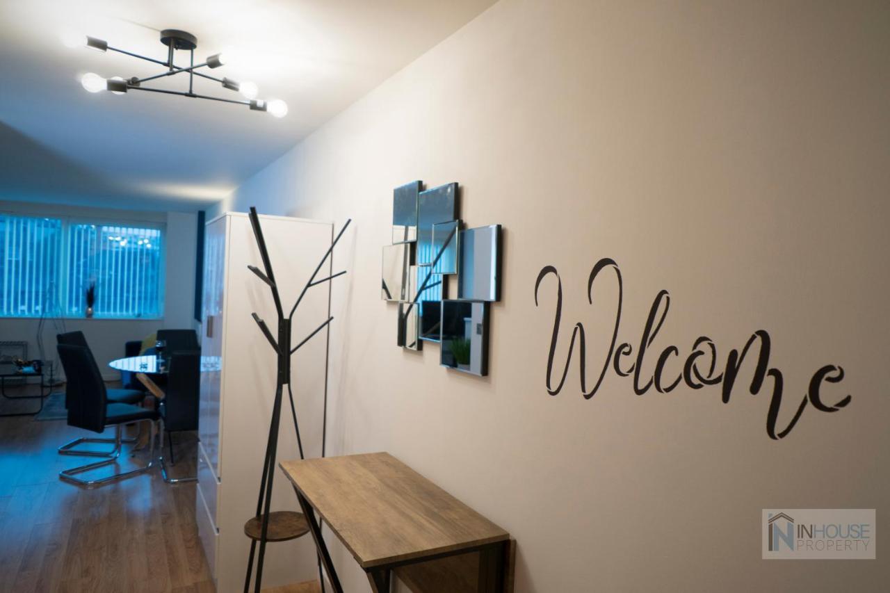 Modern City Centre Apartment Wifi Netflix Nottingham Bagian luar foto